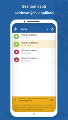 Tečka android App screenshot 2